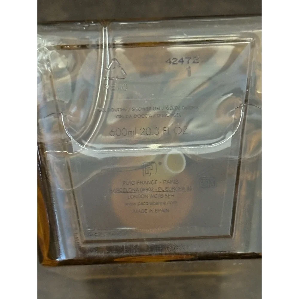 Paco Rabanne 1‎ Million Shower Gel 600 ml / 20.3 oz Jumbo Size New In Box